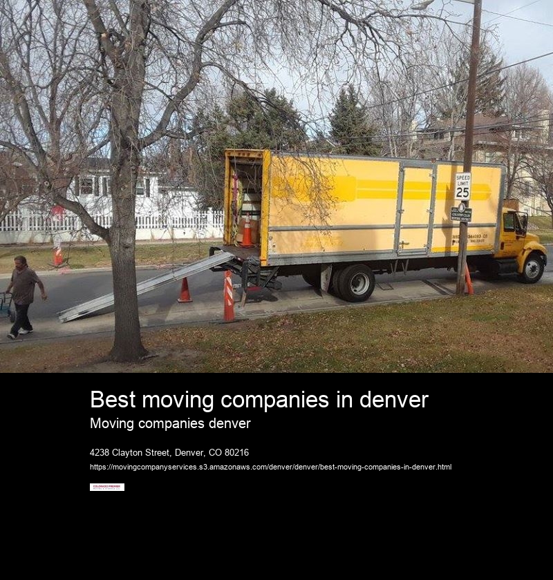 Best moving companies in denver