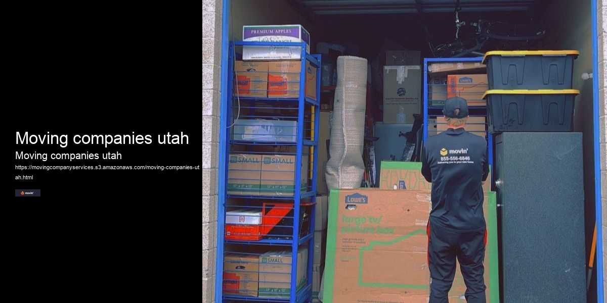 Moving companies utah